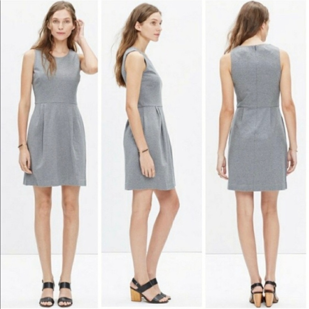 MADEWELL | Pointe Verse Dress | Color: Gray (M)